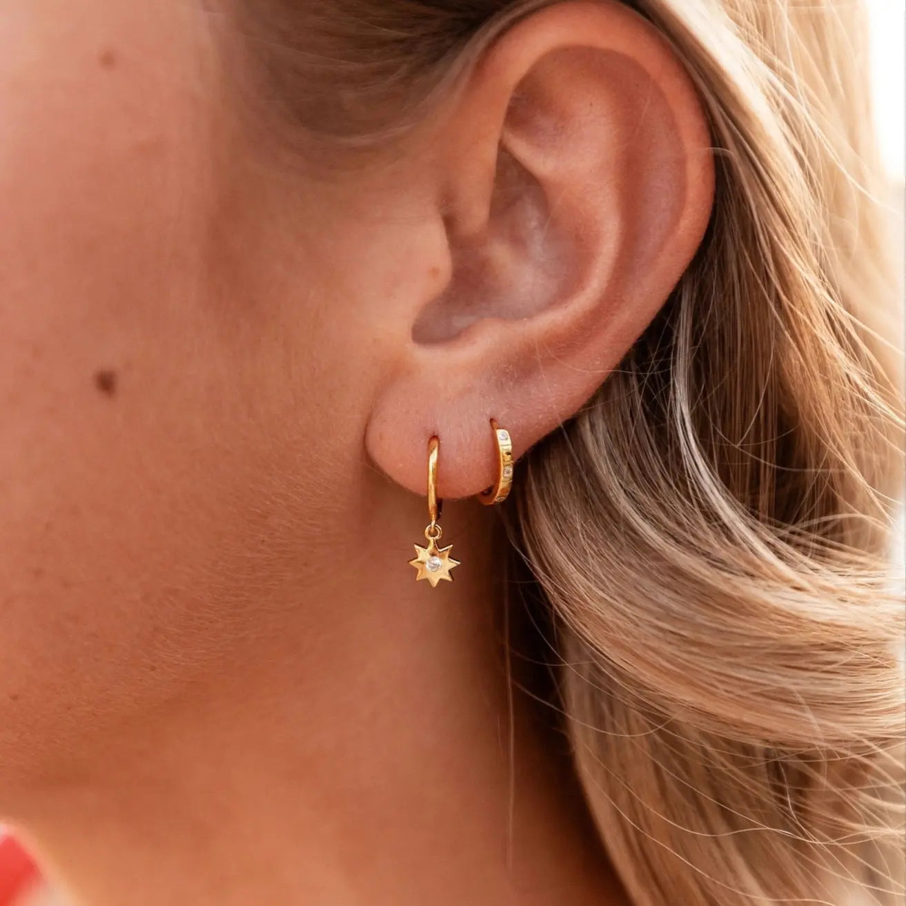 Sunburst Hoops